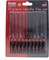 The Beadsmith Needle File Set, 10 Pieces Hand Metal Files, 10MM 2 Cut, Steel Set Includes: Round, Triangle, Knife File, Oval, Flat Blunt, Flat Tapered, Half-Round, and Square